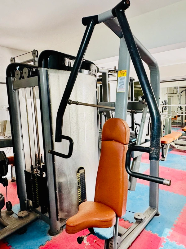 Well-equipped gym
